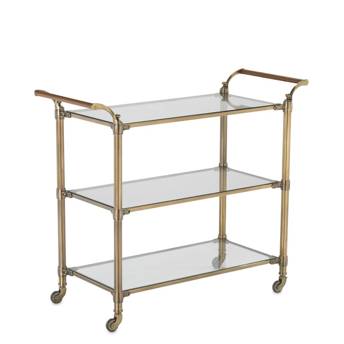 Brass Bar Cart