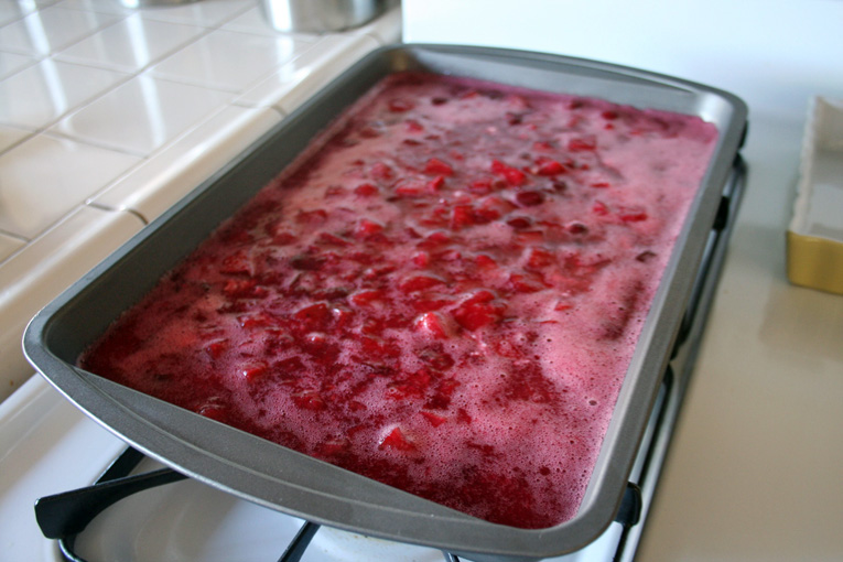 Cranberry Mascarpone Graham Cracker Salad eatTALK food for blog