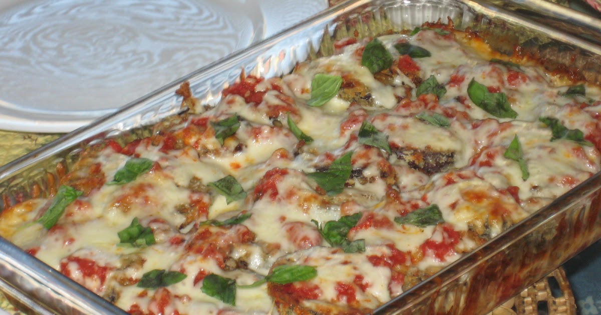 America's Test Kitchen Eggplant Parmesan Made in My Kitchen