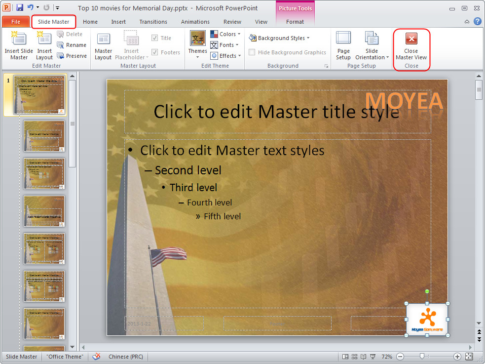how to add watermark on your powerpoint presentation everything picture tools format tab powerpoint