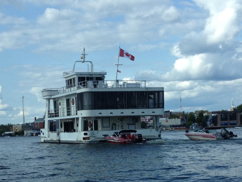 Northern Yacht Club Houseboat from Cyclone Island