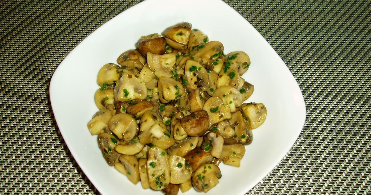 Meatless Mediterranean Tarragon WineGlazed Mushrooms