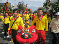 ksatria lion dragon dance troupe barongsai surabaya