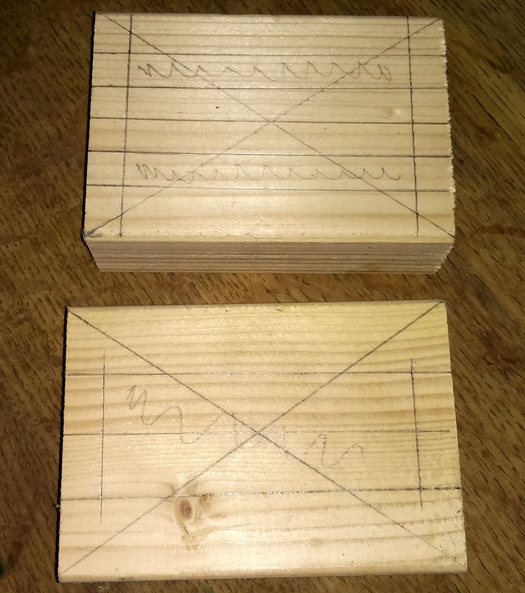 The Shed And Beyond Homemade moulds for wax blocks...