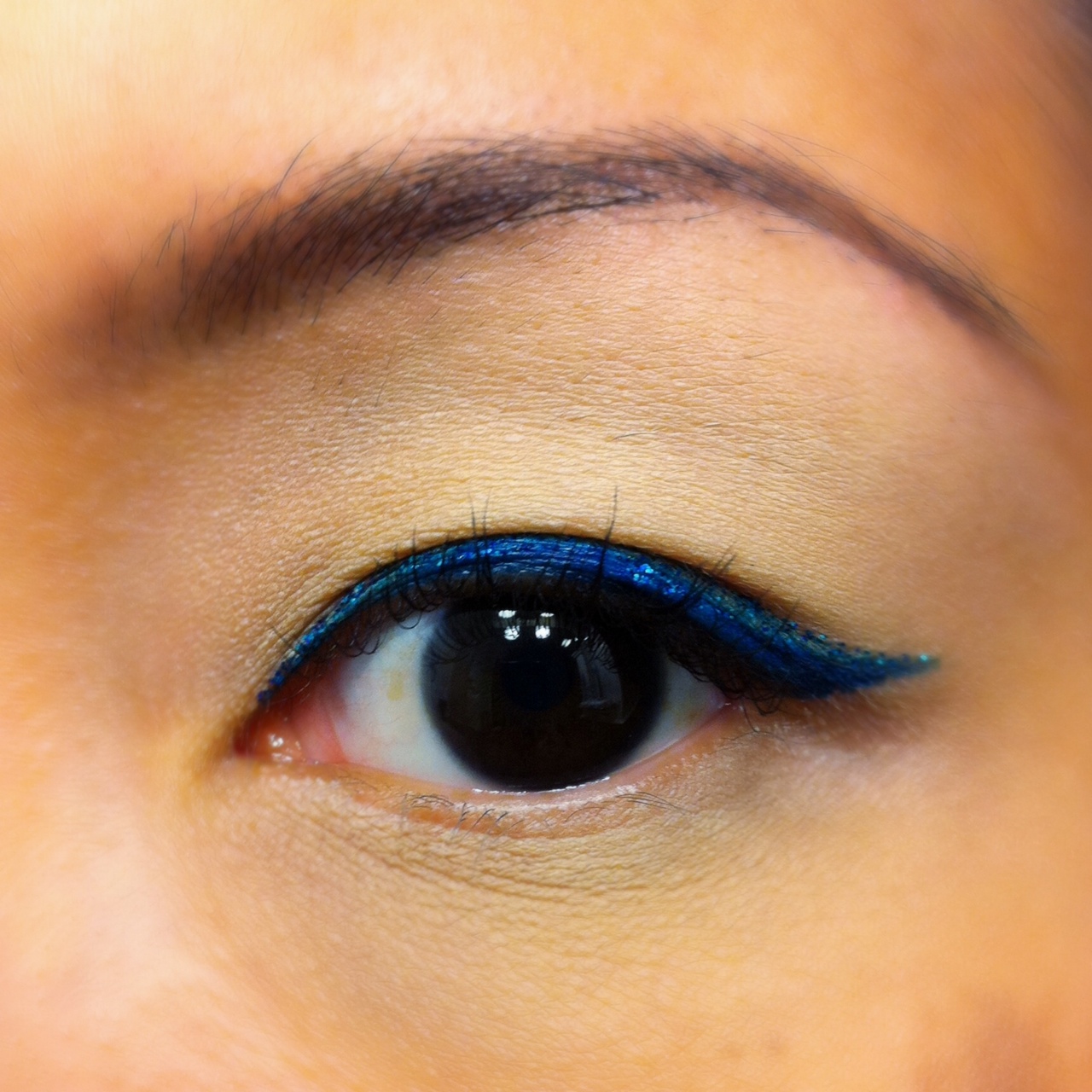 Teal Eye Makeup