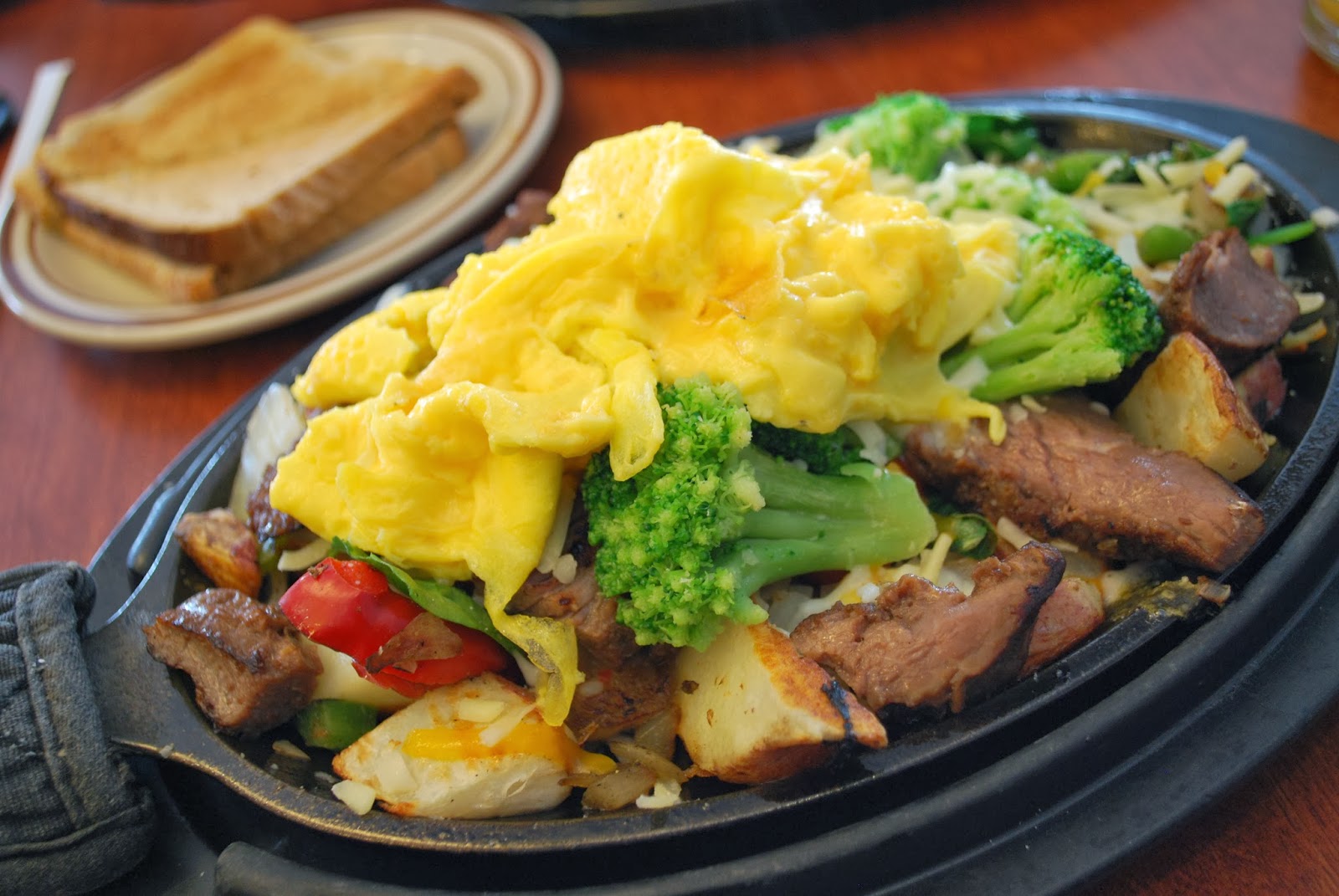 Denny's Build Your Own Skillet Menu