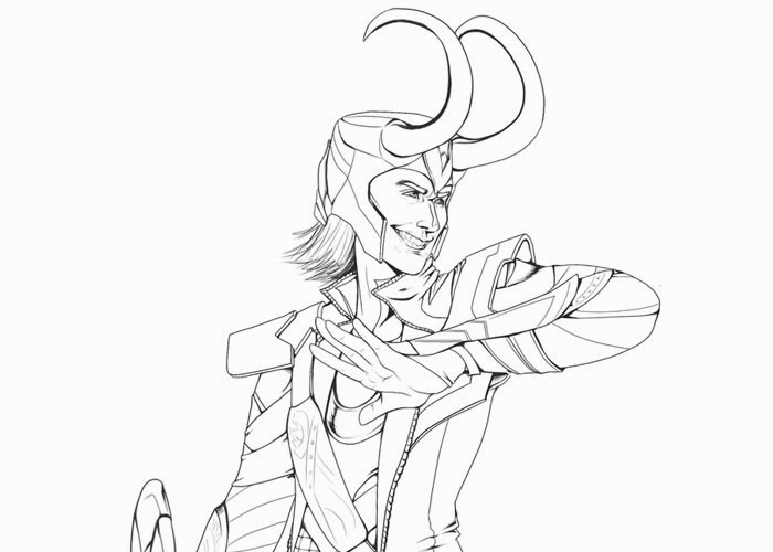 Loki coloring pages | Free Coloring Pages and Coloring Books for Kids