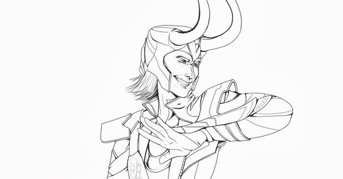 Loki coloring pages | Free Coloring Pages and Coloring Books for Kids