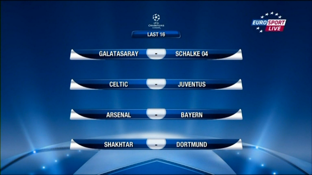 Champions League Achtelfinale Auslosung 2012/13 Champions League Achtelfinale Auslosung 2012/13
