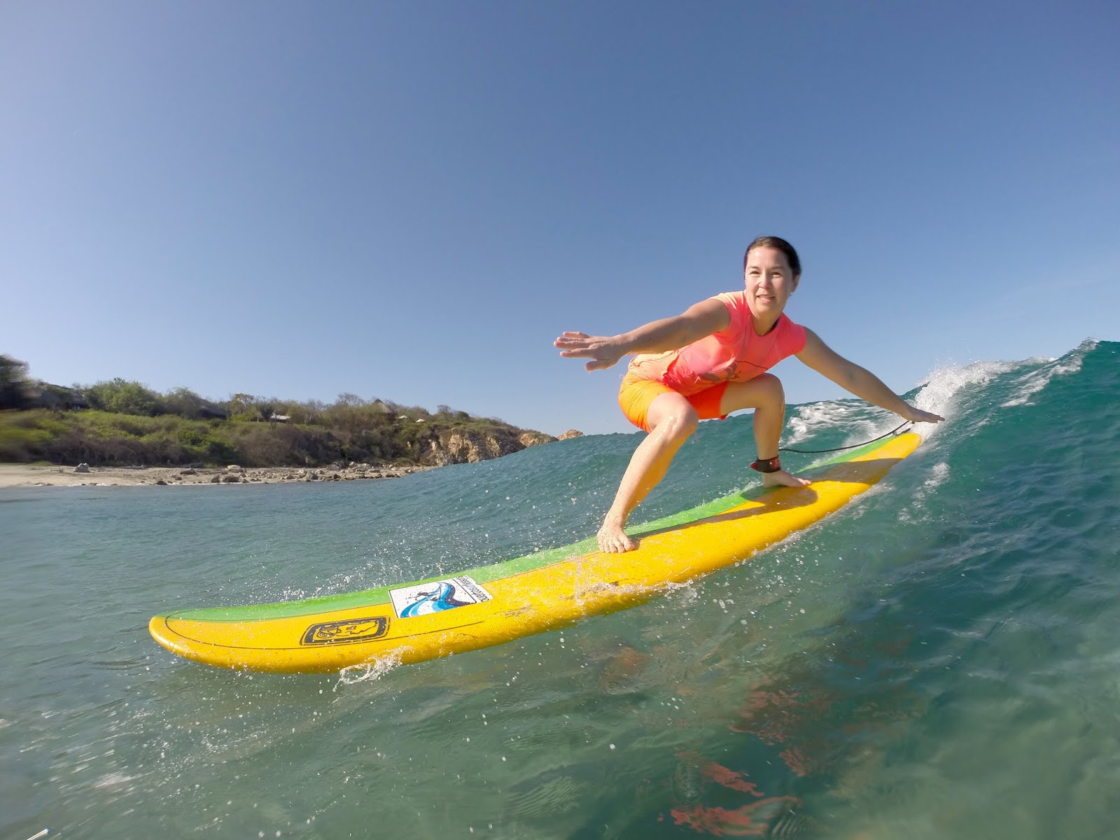 Puerto Surf Lessons, Puerto Escondido Backwoods Mama