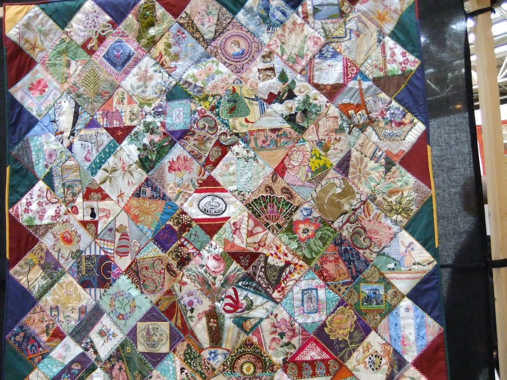 Nice Murder Knitter NEC Quilt Show 2013