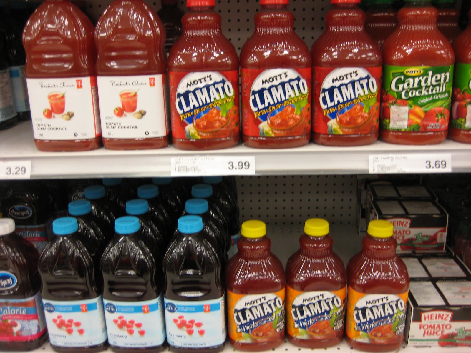 The Maple Years Clamato Juice and The Bloody Caesar