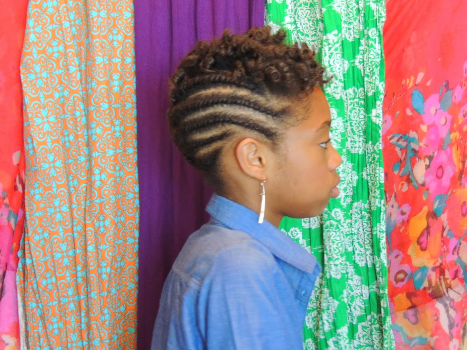 Tiffany Nichols Design Natural Hairstyle For Kids Flat Twist And