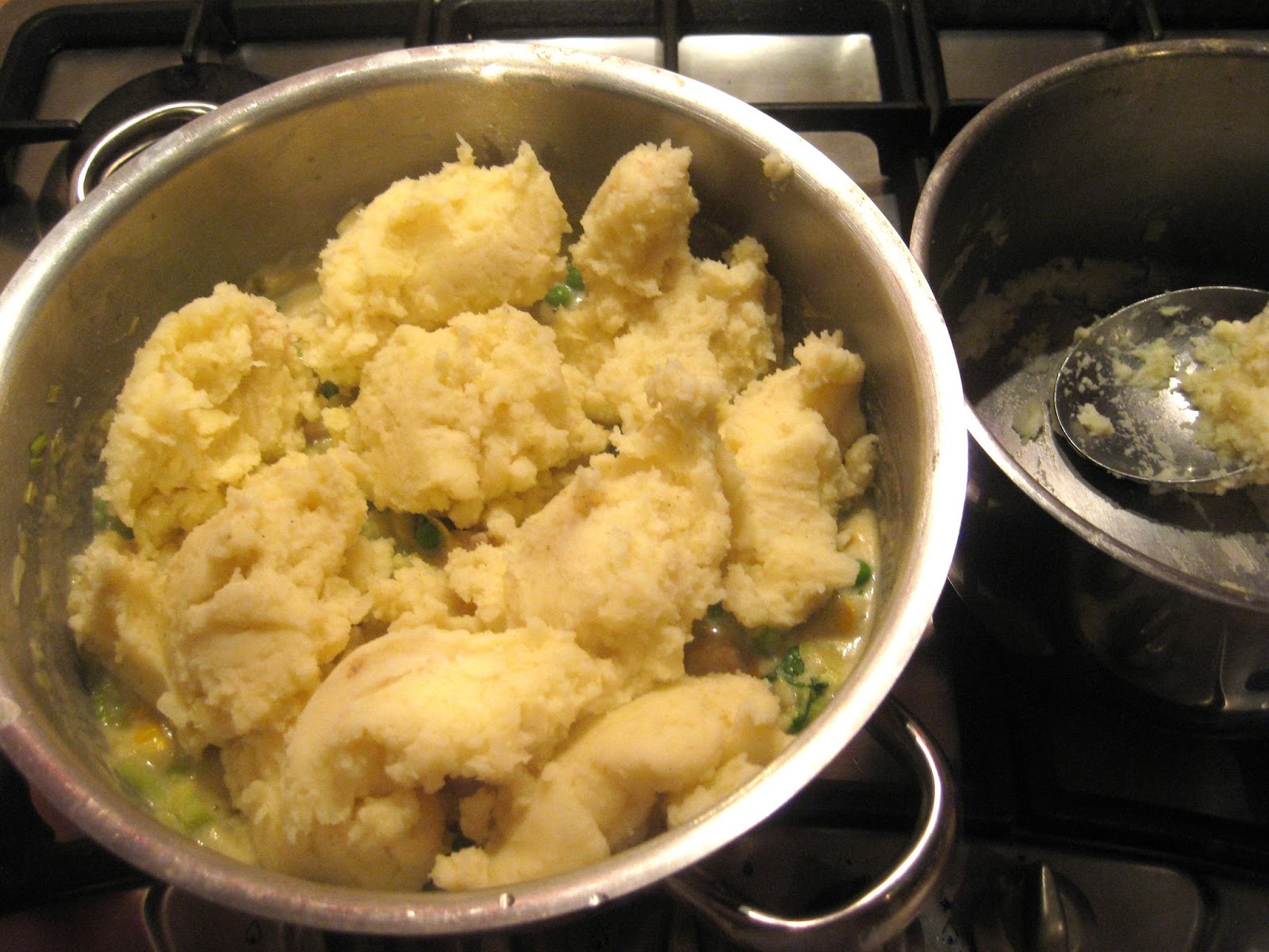 GROW FOOD slow food : Fish Pie with Mashed Potato