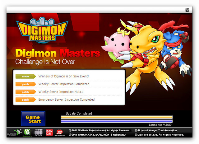 tutorial download & instal game digimon master online 