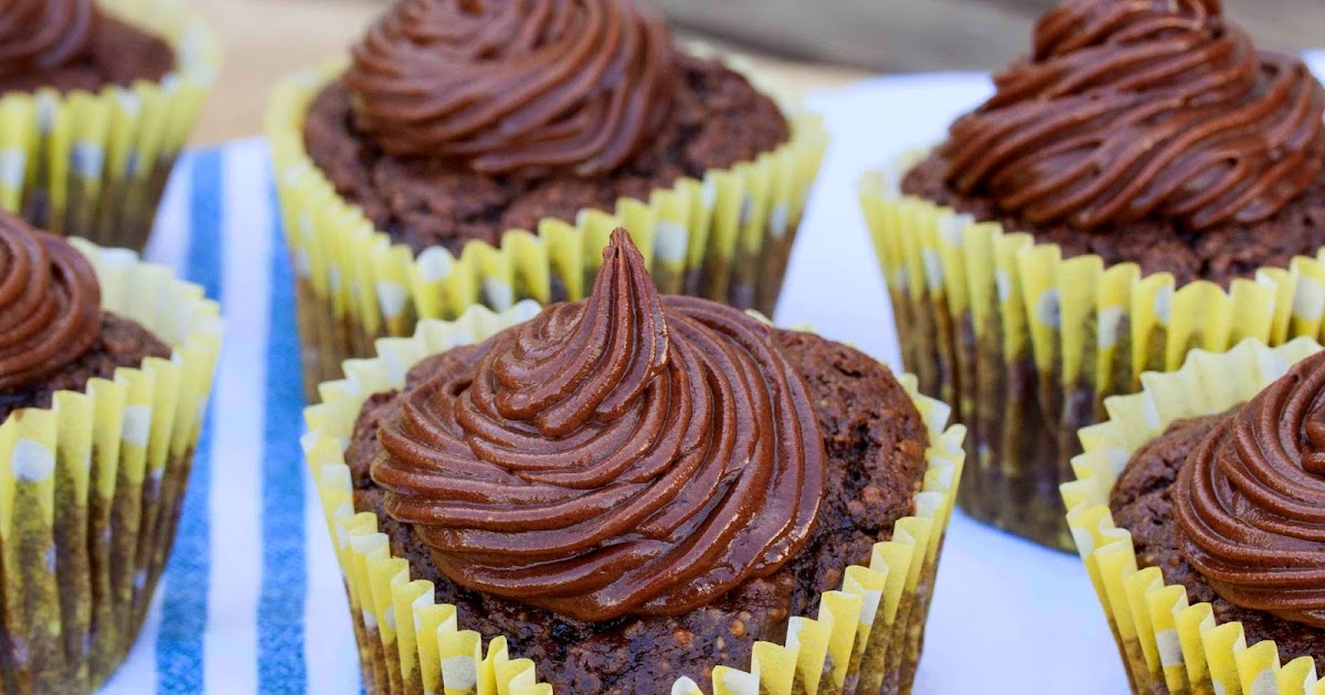 KARENLUVSLIFE Choc Choc Chip Pea Protein Muffins with Fluffy Protein Frosting Paleo, nut free