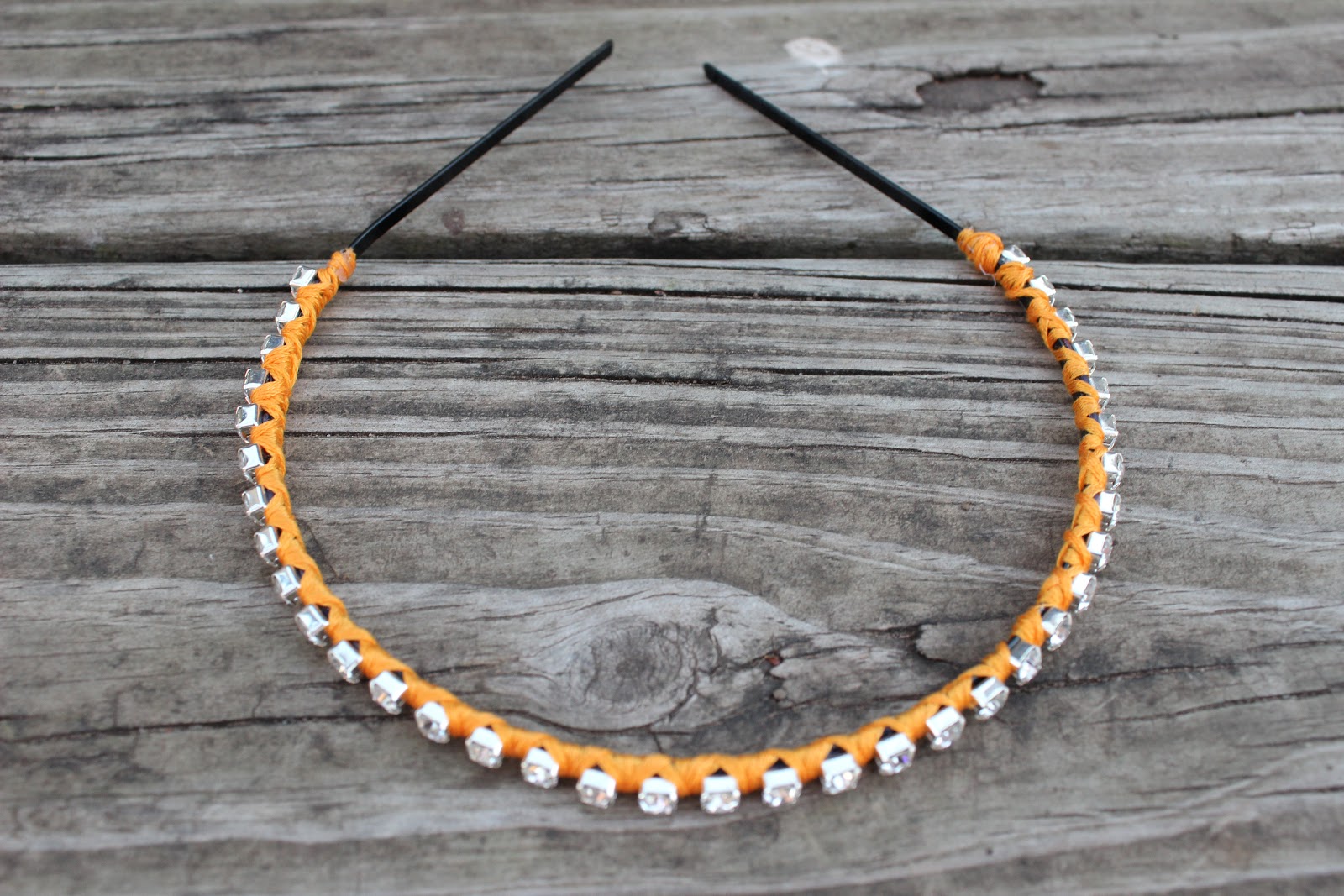 Sea of Blooming Dreams DIY Rhinestone Sparkle Headband