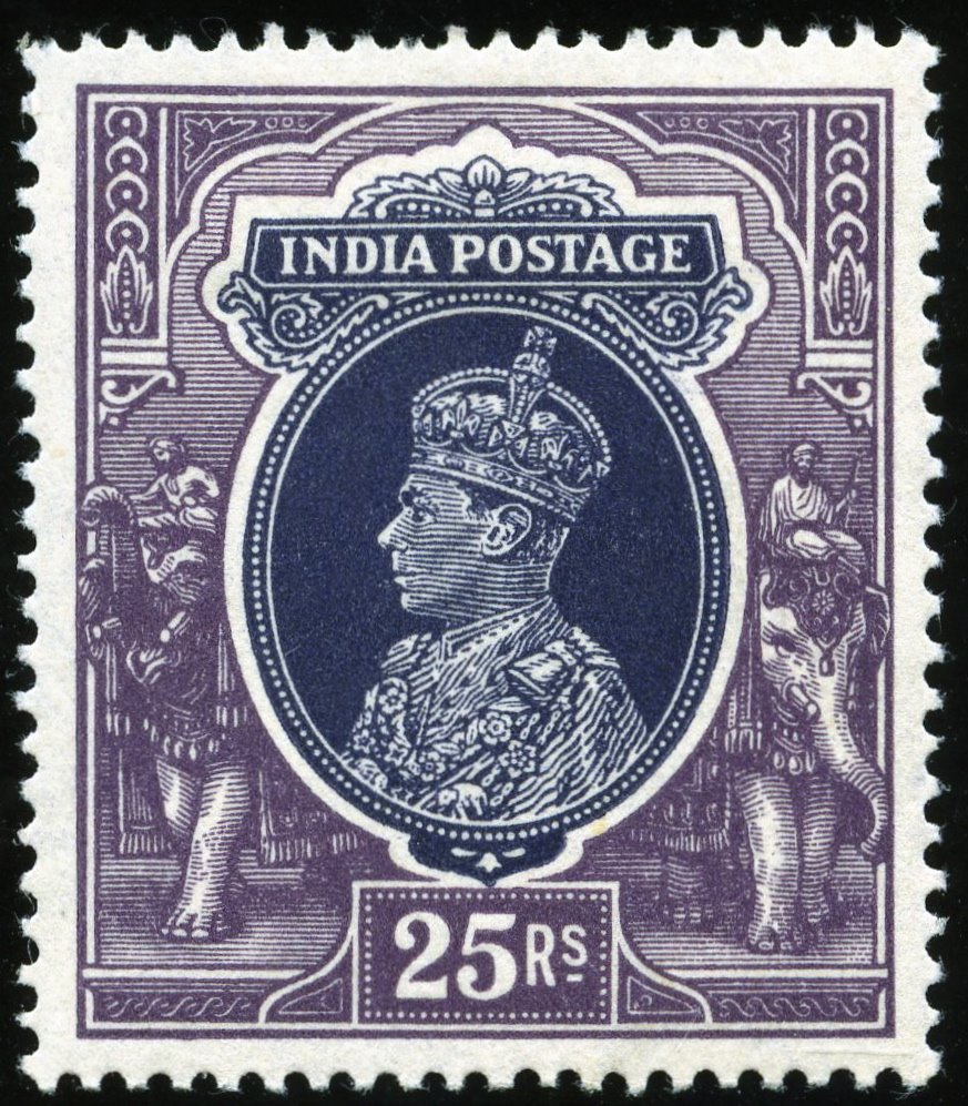 King VI Postage Stamps India Postage Stamps 1937 1951