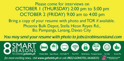 Job Opening 888 Gohotels Ph In Lanang Davao Now Hiring Go Hotels In Davao Is Now Hiring Check Out The Photos Below