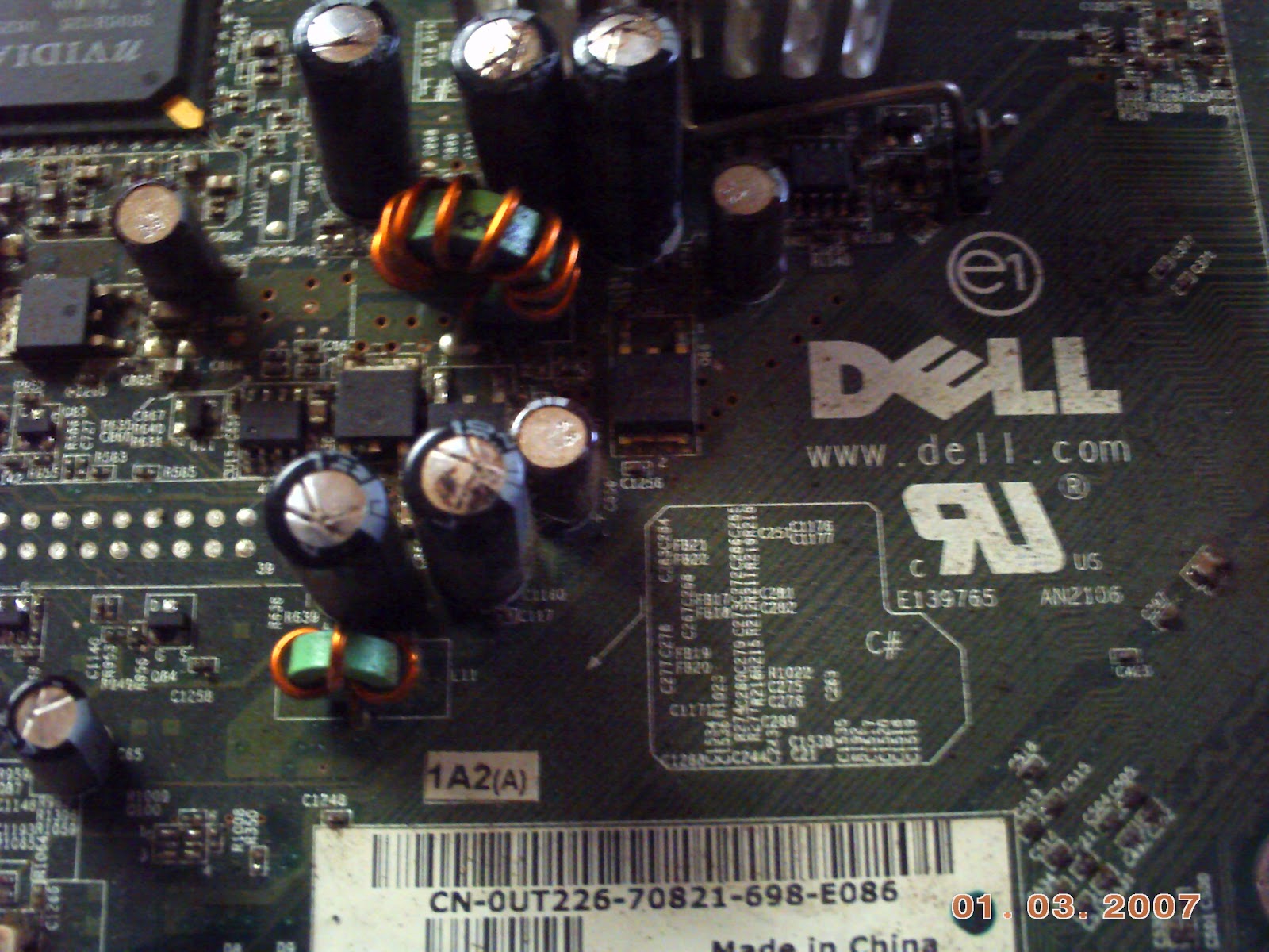Hiking Mechanics Gardening Dell C521 Bad CapicitorsReplace Motherboard