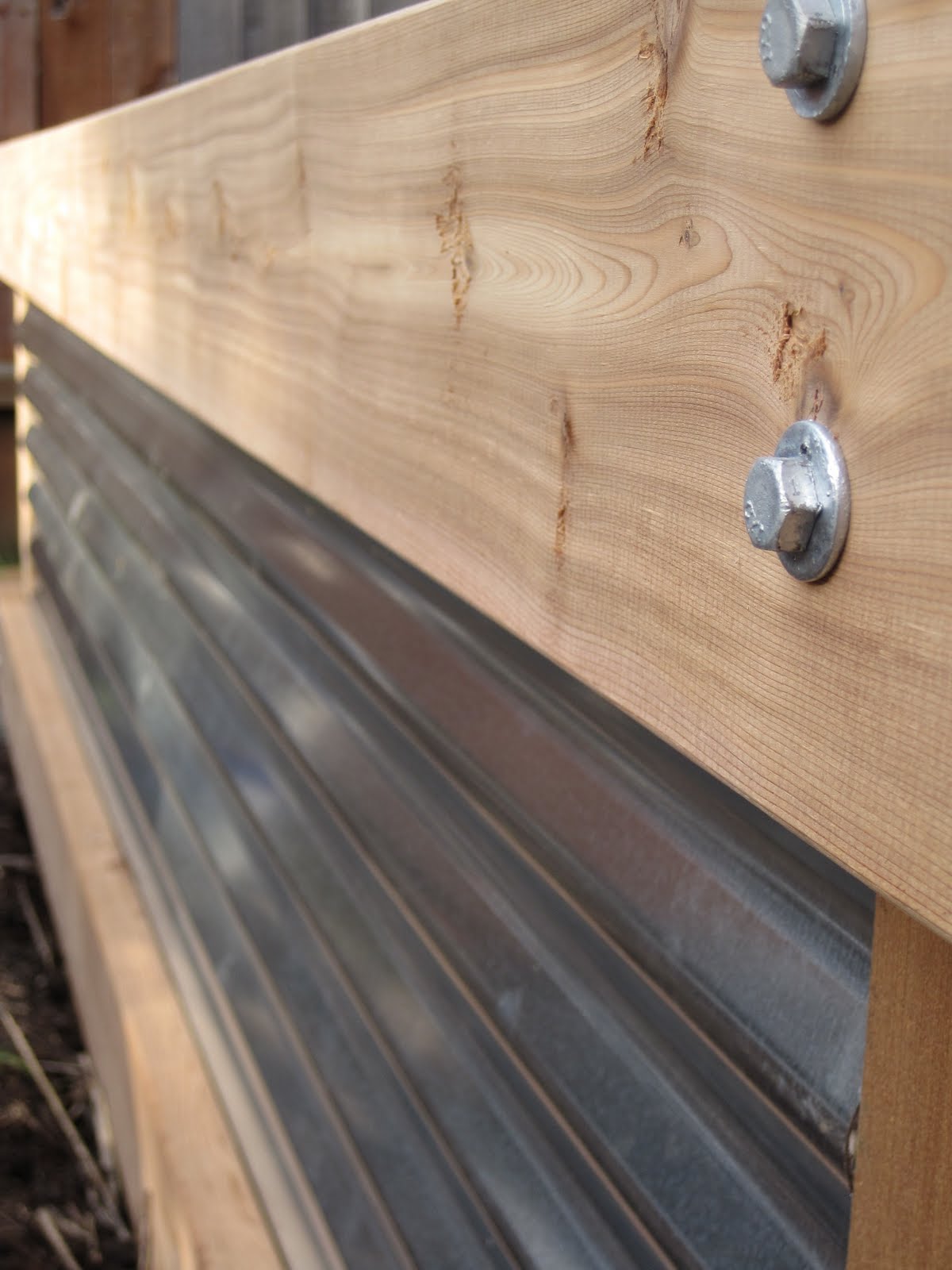 Aristata Land Arts: CEDAR & METAL RAISED BED PROJECT