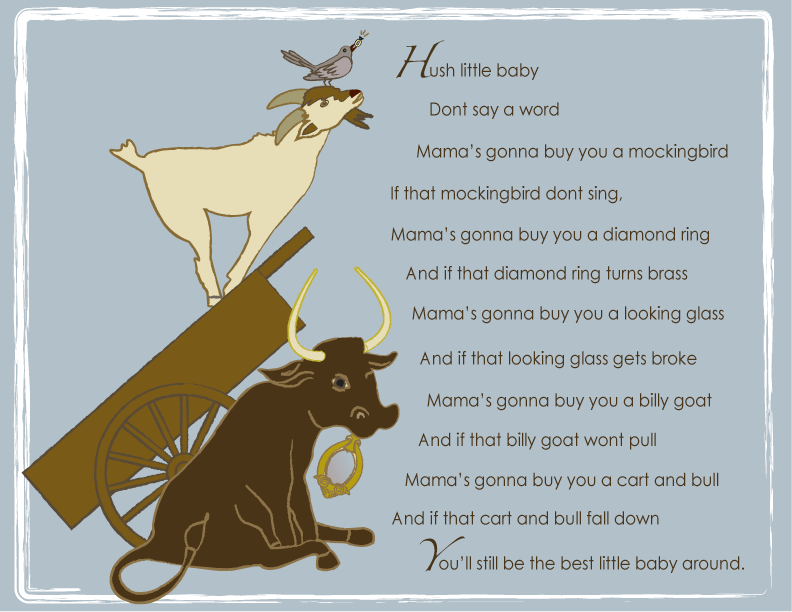 The Eighth Daughter Lullaby BookHush Little Baby