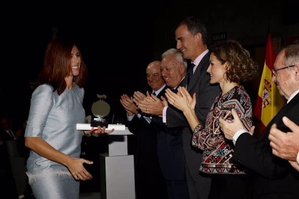 King Felipe of Spain and Queen Letizia of Spain deliver accreditations of the 6th edition of Honorary Ambassadors of the Brand 'Spain' 