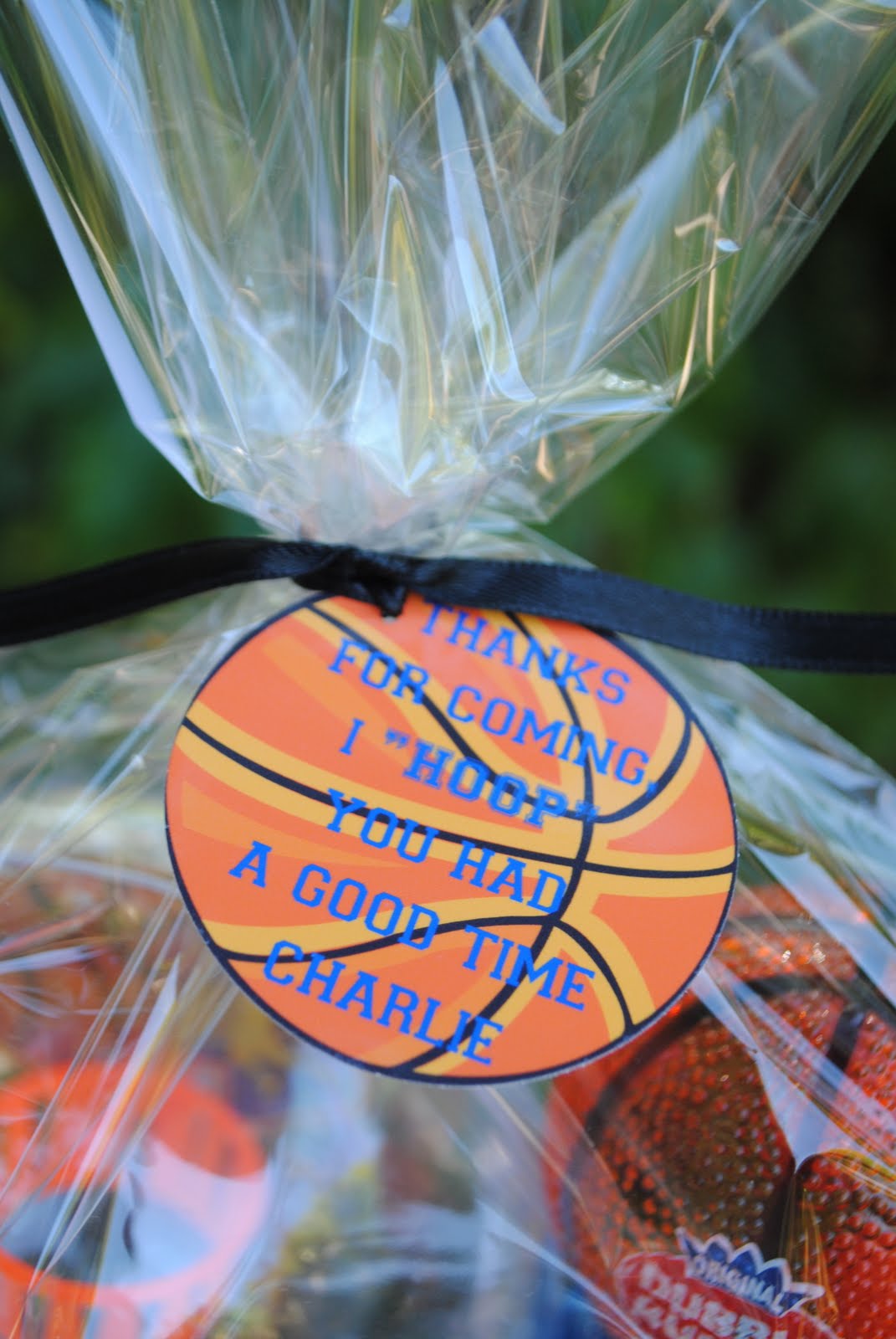 Jac o' lyn Murphy Hoopin' It Up Basketball Favors