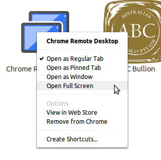 I Found This Useful Google Chrome Remote Desktop In Full Screen