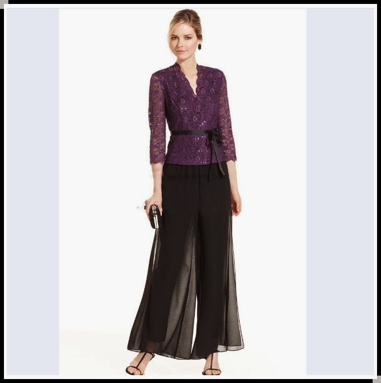 ladies evening pants