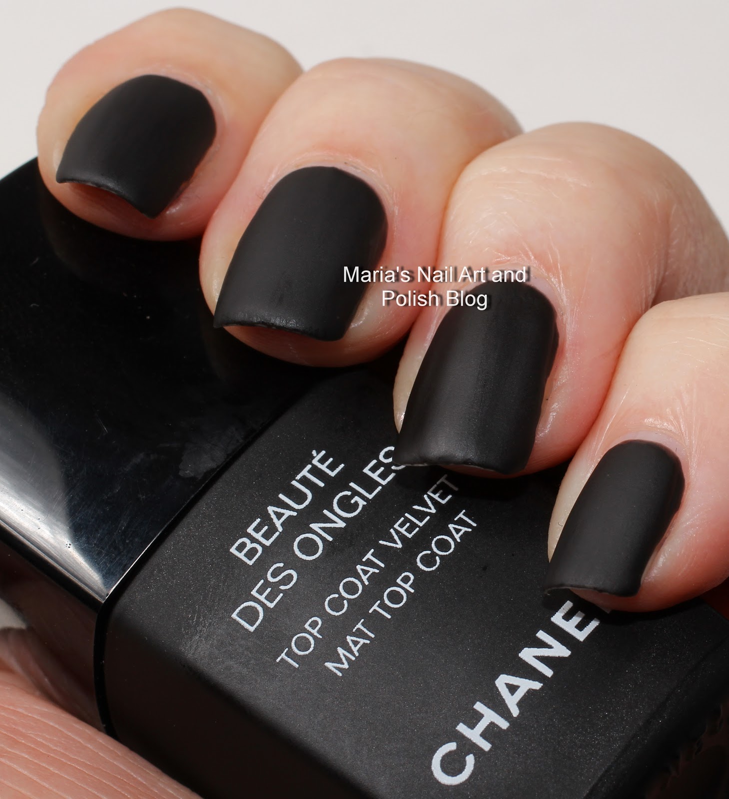Marias Nail Art and Polish Blog Chanel Black Velvet 430 Orient Extreme