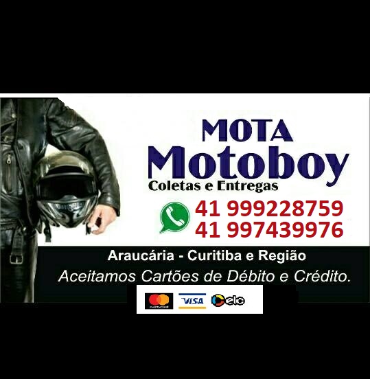 Motoboy Araucária Curitiba e região 41997439976 41999228759)