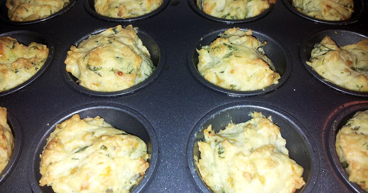 Pedestrian Bites Dill, ricotta & parmesan muffins