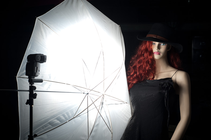 strobistfotografie Paraplu of Softbox?