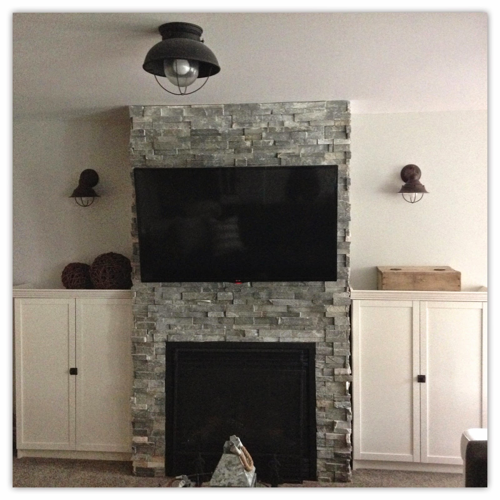 2Perfection Decor Simple & Affordable Bookcases to flank Fireplace