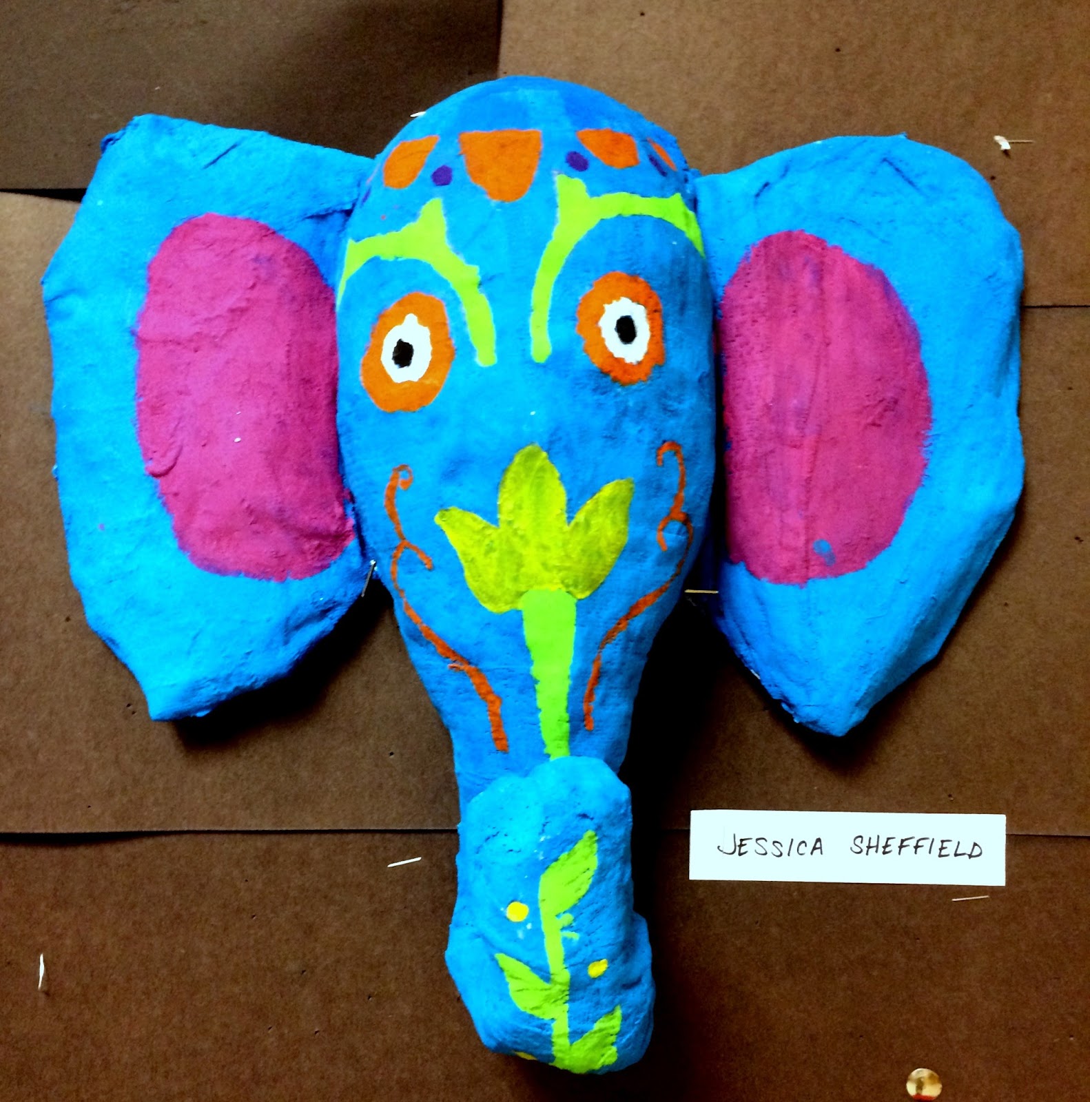 Art. Paper. Scissors. Glue! Plaster Masks