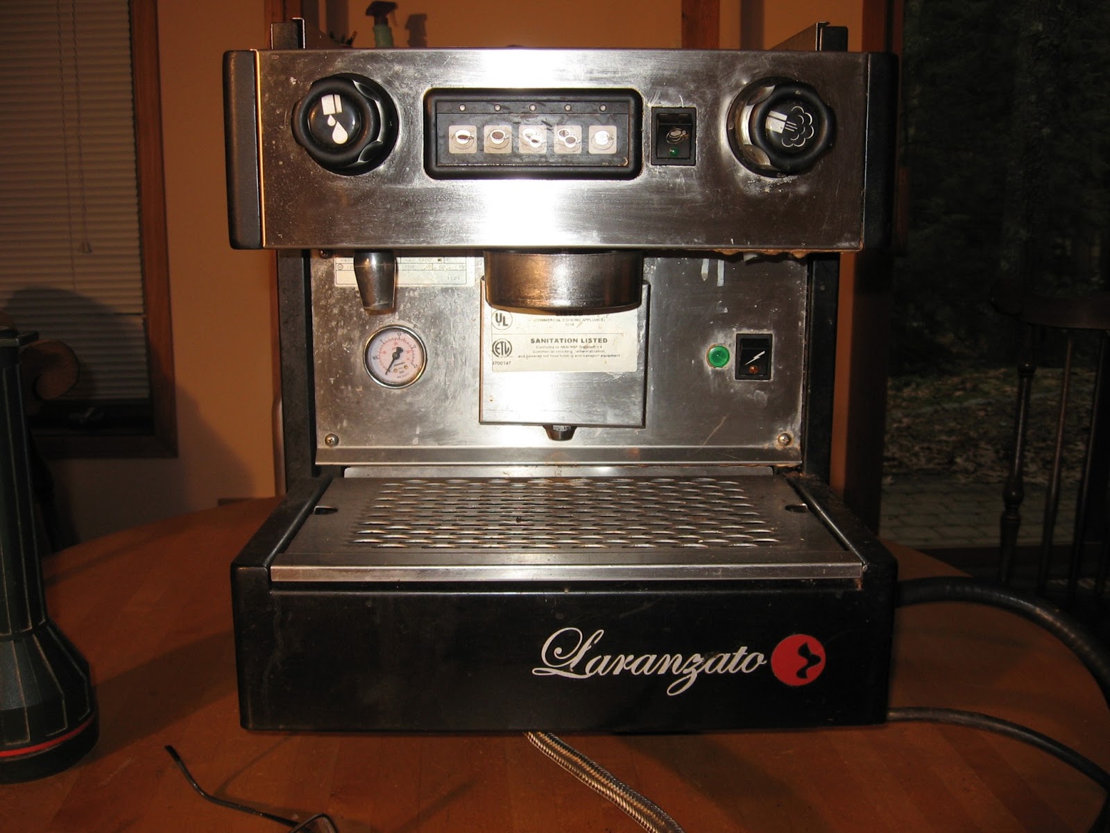 Richard's Personal Ramblings Laranzato espresso machine adventure.