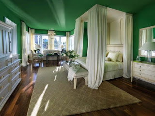 Natural Impression at Green Bedroom Design