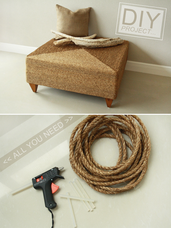 Bewolf. DIY Rope table...