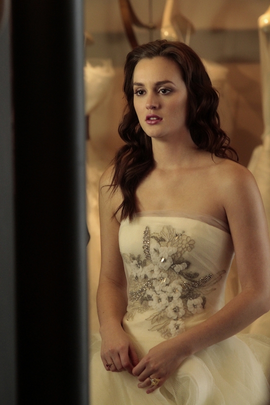 blair waldorf first wedding dress