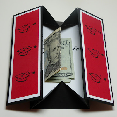Carolyn's Paper Fantasies: Graduation Box Card - Gift Idea