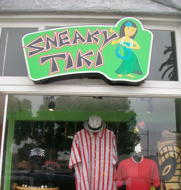 The Pineappleman's Tiki Blog Shopping Tiki & Beyond Retro shopping