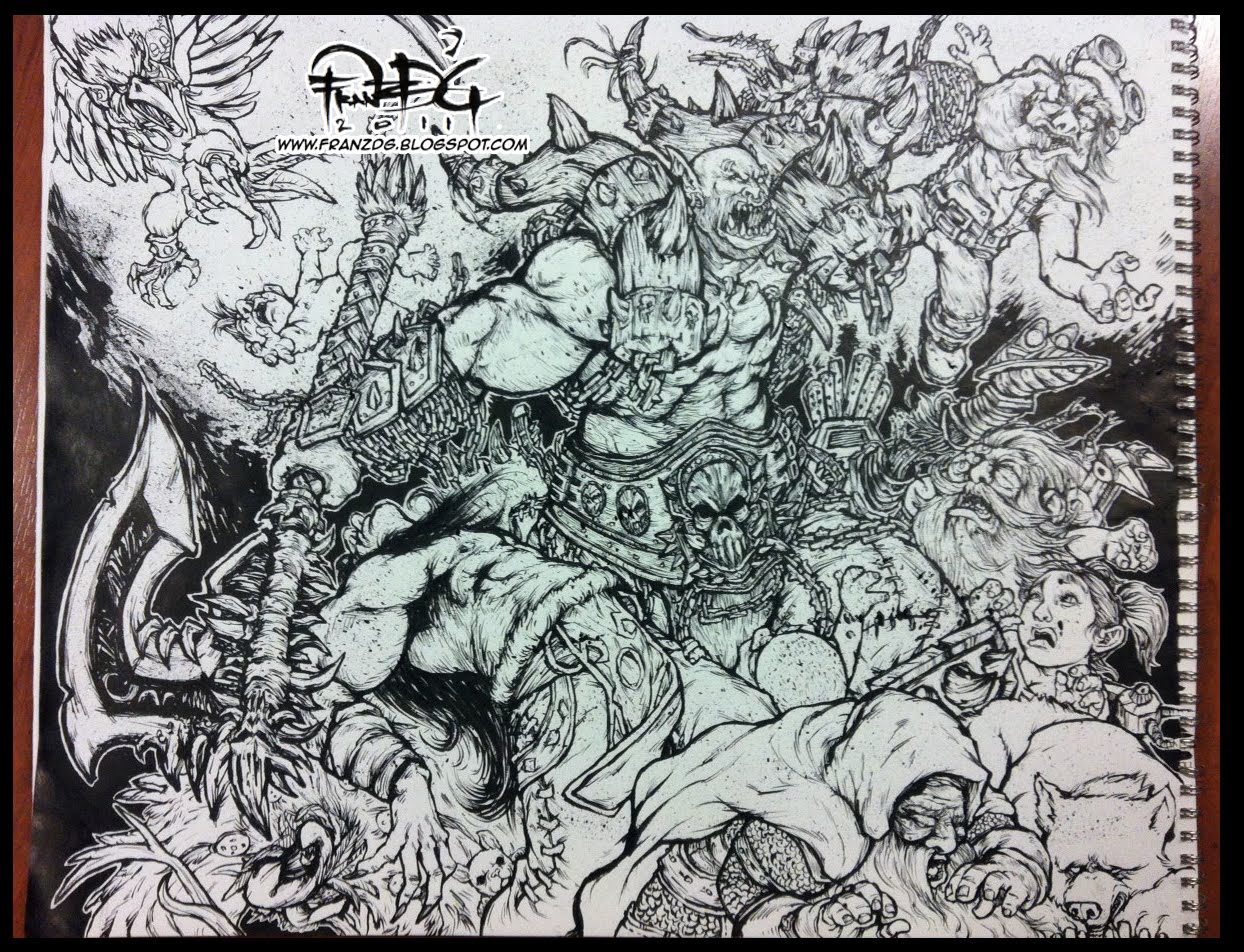 How+to+draw+world+of+warcraft+characters