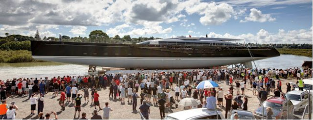 At 67.2 meters (220 feet) long, the Vertigo is the largest largest luxury sailing yacht built in the Southern Hemisphere (so far).