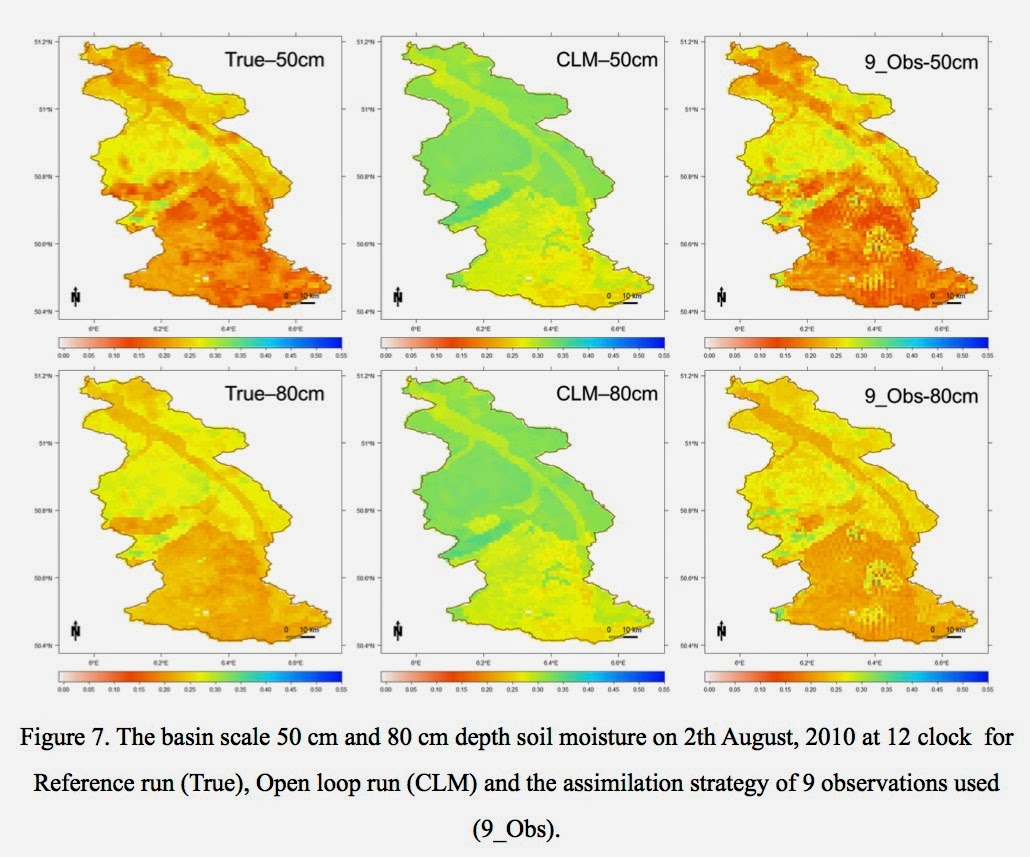 AboutHydrology Using geostatistics to integrate satellite information and modelling on soil