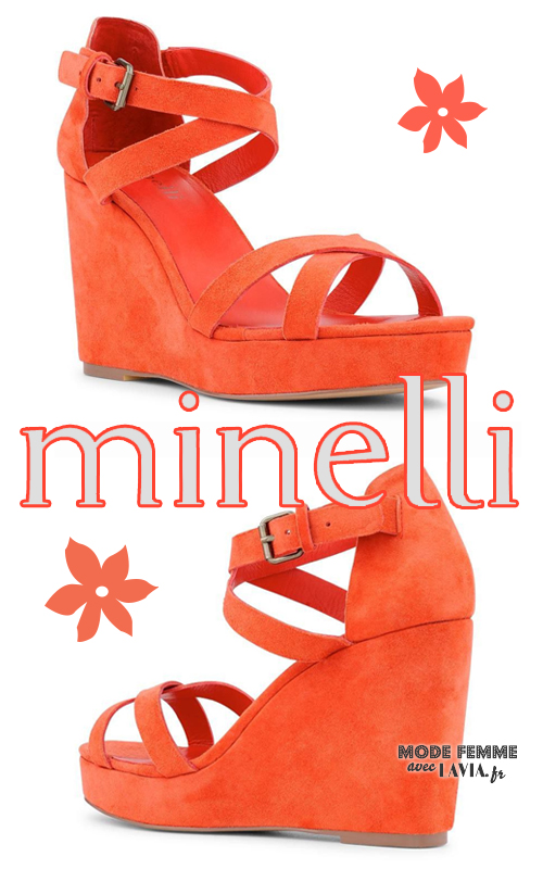 chaussures jaunes minelli