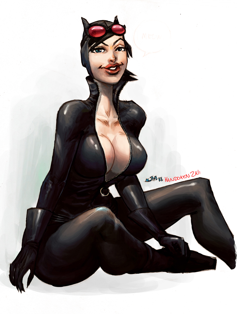 Catwoman naked drawings