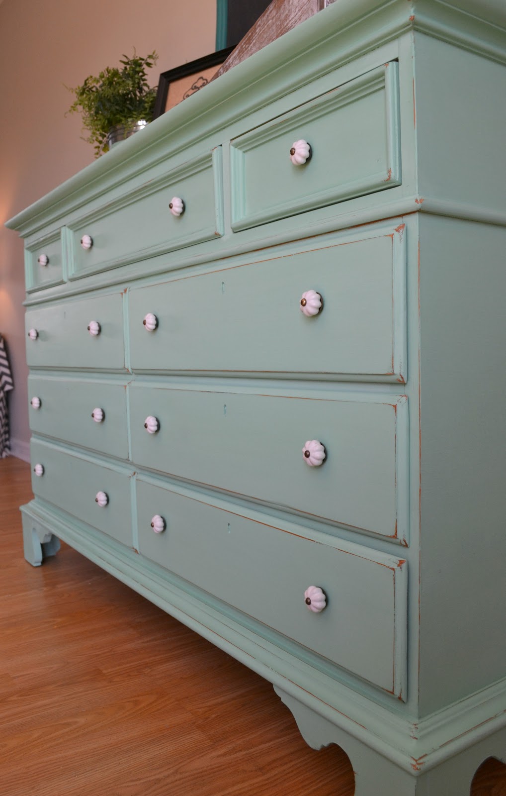 Funky Junk Mint Dresser