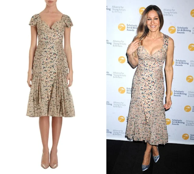 Sarah Jessica Parker in Zac Posen (Spring 2013) – 2013 Alliance for Young Artists & Writers Benefit