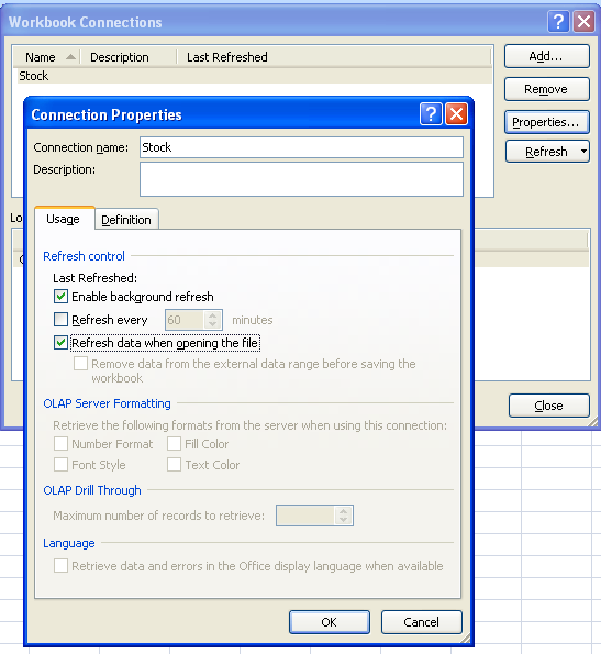 Excel  Query How to Create Excel Dynamic  Query
